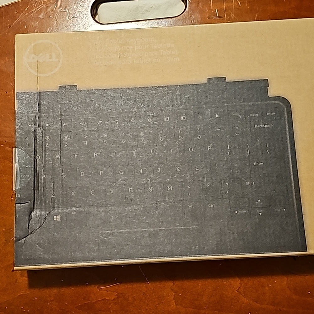Dell slim keyboard used but working 11 pro